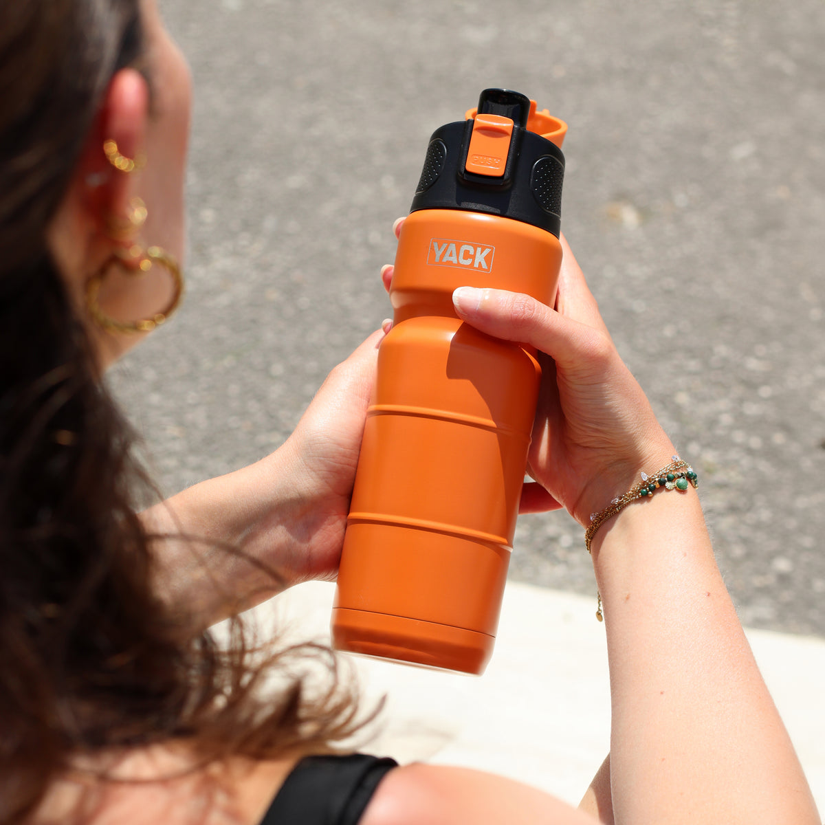 Bouteille isotherme 0.5L Orange