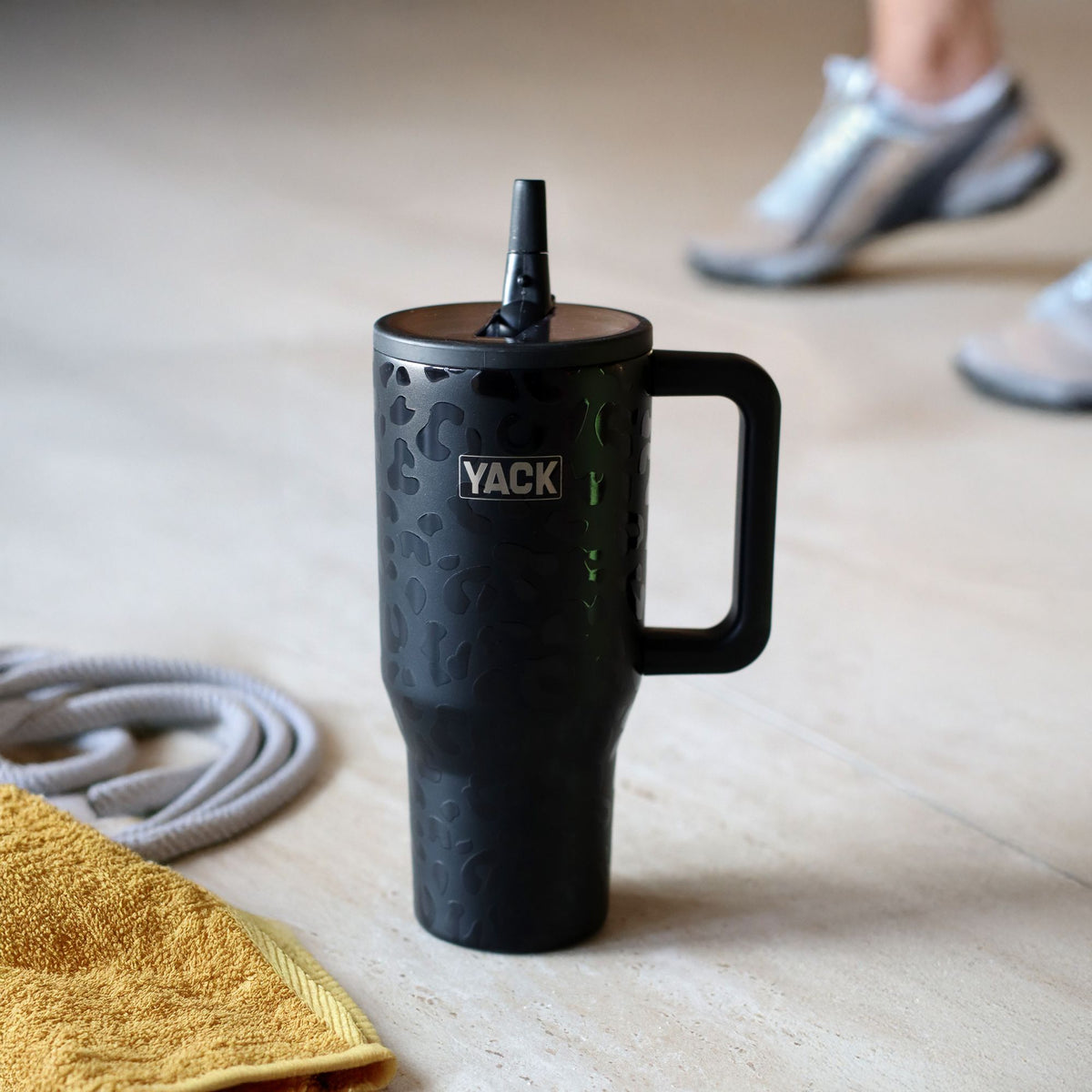 Gobelet Yack 90cl Léopard noir