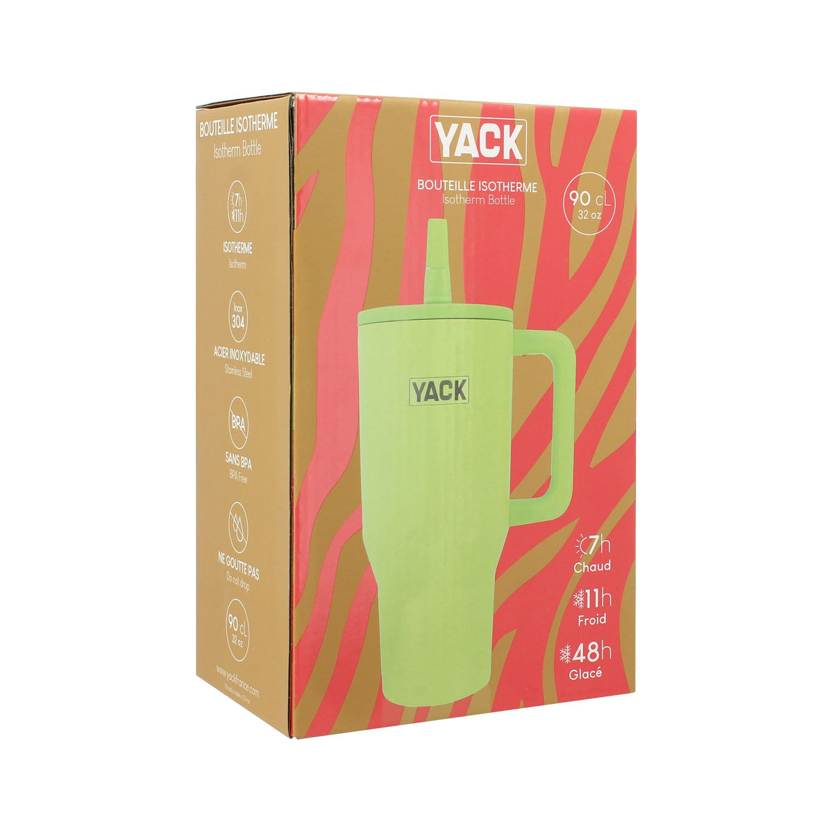 Gobelet Yack 90cl Vert fluo