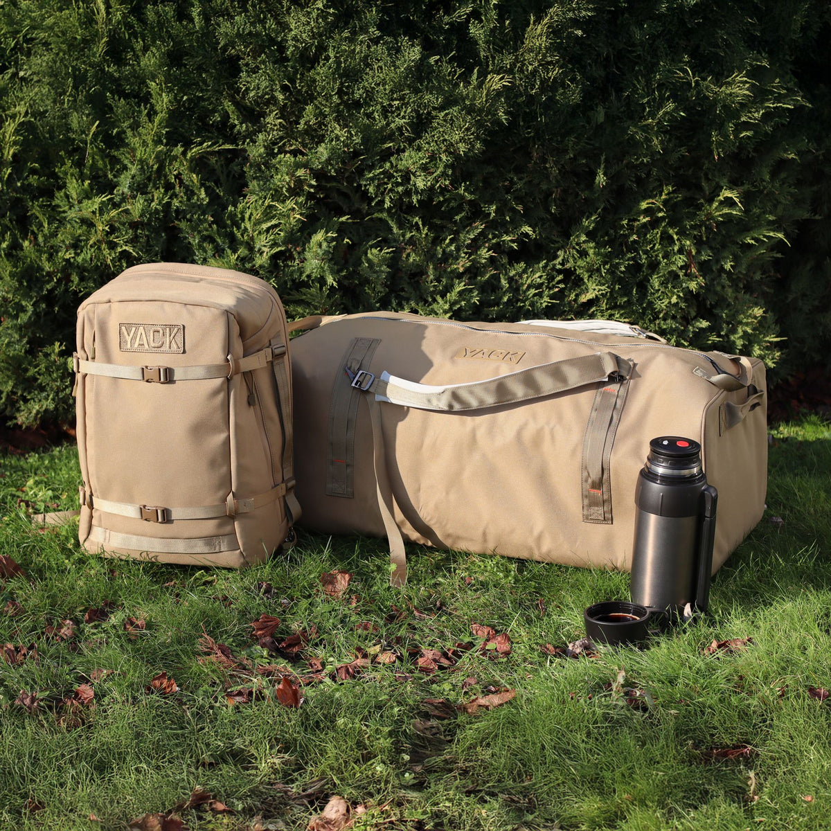 Sac à dos en tissu beige