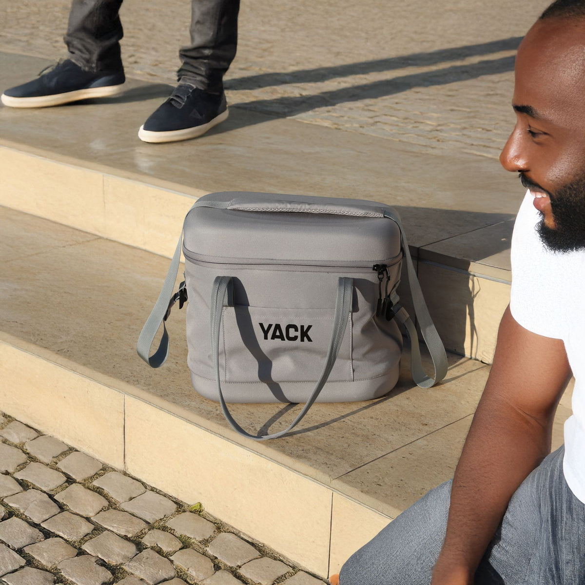 Sac isotherme gris - petit modèle